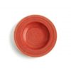 plato hondo terra rojo